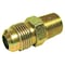 Homeplus+ ATC 3/8 in. Flare X 3/8 in. D Male Brass Adapter 6JC120110701070 - alternate 1